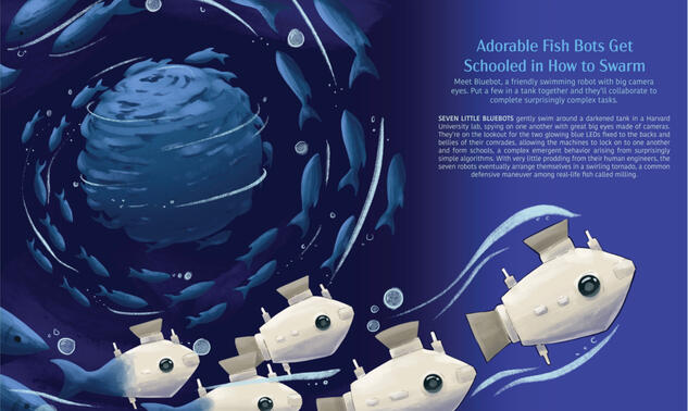 Robot Fish | Editorial Spread