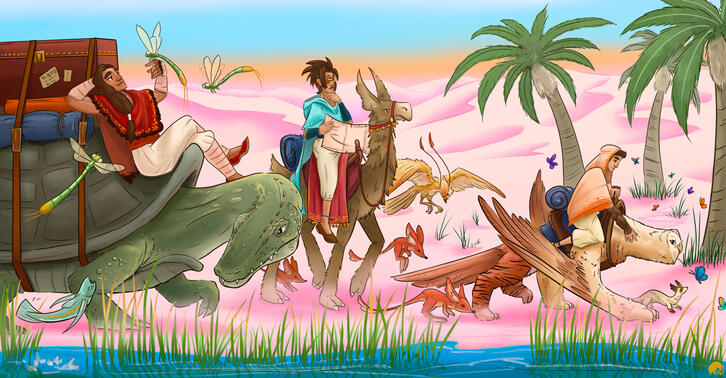 Character Procession